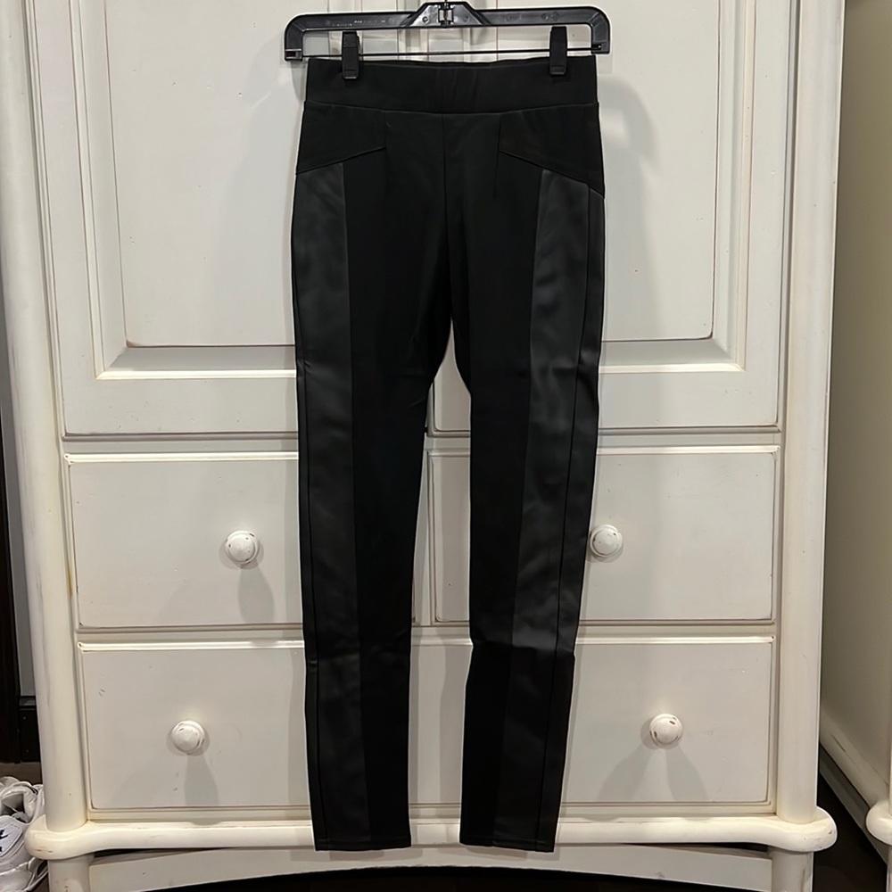 Semi Leather Leggings